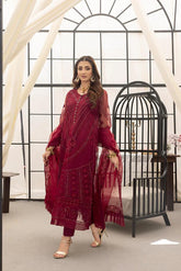 Garnet - 3 Piece (Unstitched)