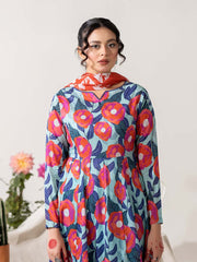 KS11 - Unstitched Printed Lawn 3P