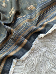 SA41 - Safina Printed Khaddar Jacquard 3P