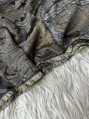 NH7 - Nureh Wool Jacquard Shawl