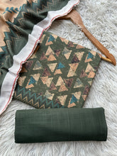 SA72 - Safina Printed Khaddar Jacquard 3P