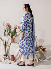 KS10 - Unstitched Printed Lawn 3P
