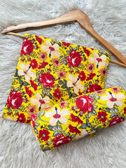 MS-205 - Allover Unstitched Khaddar 2P