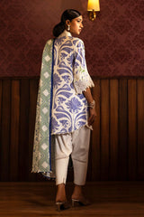 M246 - Sana Safinaz Linen Embroidered 3P