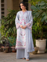 EM-008 | 3 PC Embroidered Luxury Lawn