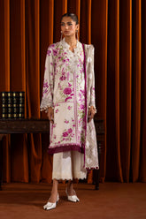 M244 - Sana Safinaz Linen Embroidered 3P