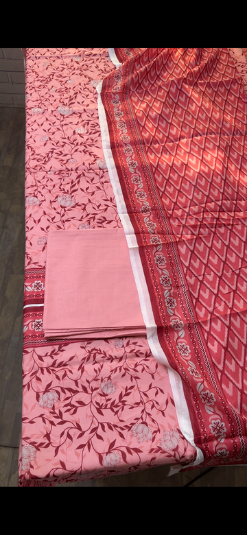 SA6 - Safina Unstitched Printed Lawn 3P