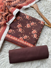 SA78 - Safina Printed Khaddar Jacquard 3P