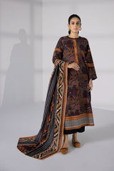 SP 34 - Unstitched Printed Lawn 3P
