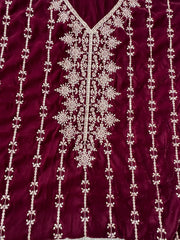 CV9 - Charizma Velvet Embroidered 3P