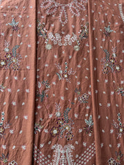 NH75 - Nureh Unstitched Embroidered Winter 3P