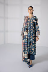 SP 33 - Unstitched Printed Lawn 3P