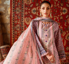 RM09 - Gul Ahmed Unstitched Lawn Printed 3P