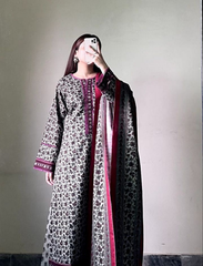 BSN16 - Bin Saeed Unstitched 3 Piece Lawn