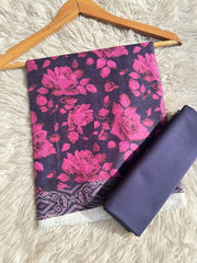 SA3 - Safina Unstitched Lawn Bana Dora 2P