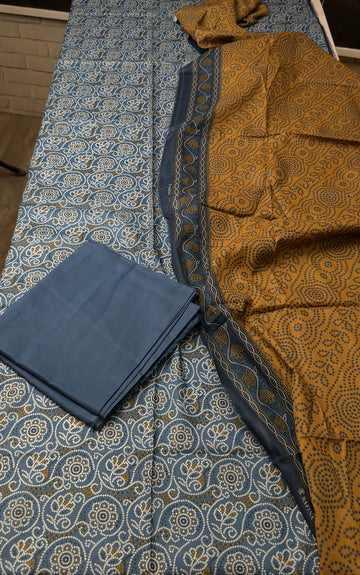 SA19 - Safina Unstitched Printed Lawn 3P