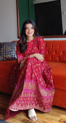 Maroon 2 Color Maxi D206