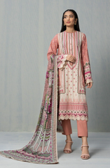 SP 6 - Unstitched Printed Lawn 3P