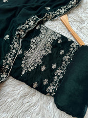 CV24 - Charizma Velvet Embroidered 3P