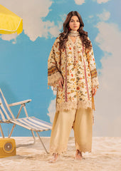 BZ 06 - Bonanza Unstitched Lawn Printed 3P