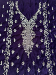 CV30 - Charizma Velvet Embroidered 3P