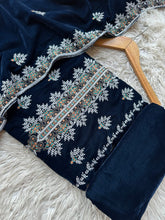 CV23 - Charizma Velvet Embroidered 3P