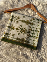 AKS5 - Alkaram Khaddar Printed Shirt