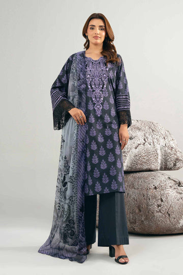 42502029 - Nishat Lawn Embroidered 3P