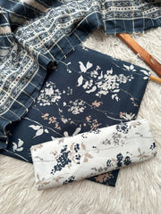 BSN71 - Bin Saeed Unstitched 3 Piece Lawn