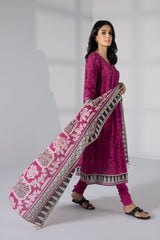 SP 35 - Unstitched Printed Lawn 3P
