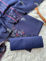 KA07 - Khaadi Jacquard Unstitched 3P