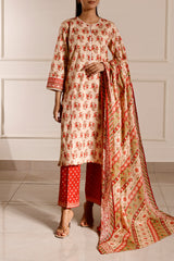 SY02 - Saya Unstitched Lawn 3P