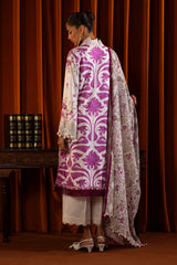 M244 - Sana Safinaz Linen Embroidered 3P