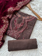 CH78 - Charizma Unstitched Embroidered Winter 3P