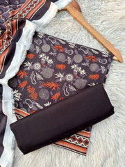 KA10 - Khaadi Printed Messuri Lawn 3P