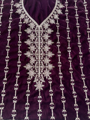 CV8 - Charizma Velvet Embroidered 3P