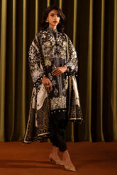 M248 - Sana Safinaz Linen Embroidered 3P