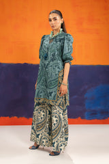 SLR64 - Alkaram Printed Khaddar 2P