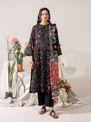 KS03 - Unstitched Printed Lawn 3P