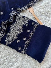 CV4 - Charizma Velvet Embroidered 3P