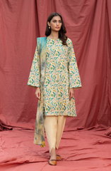 SP 22 - Unstitched Printed Lawn 3P