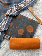 SA11 - Safina Printed Khaddar Jacquard 3P