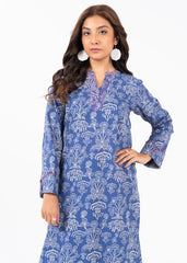 SLR55 - Alkaram Printed Khaddar 2P