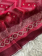 BSK13 - Bin Saeed Unstitched 3 Piece Khaddar