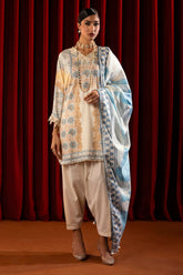 M247 - Sana Safinaz Linen Embroidered 3P