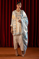 M247 - Sana Safinaz Linen Embroidered 3P