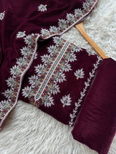 CV20 - Charizma Velvet Embroidered 3P