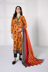 SP 38 - Unstitched Printed Lawn 3P