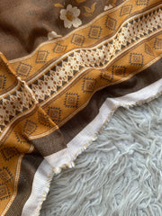 SA32 - Safina Printed Khaddar Jacquard 3P