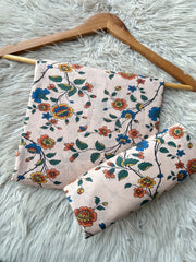 ABk13 - Winter Cambric CrossStitch Printed 2P